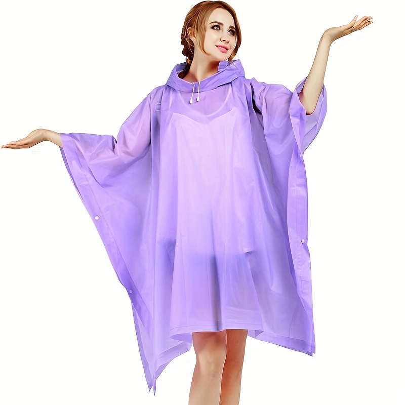 Camping Rain Poncho - Jas hujan ponco untuk dewasa, kantong