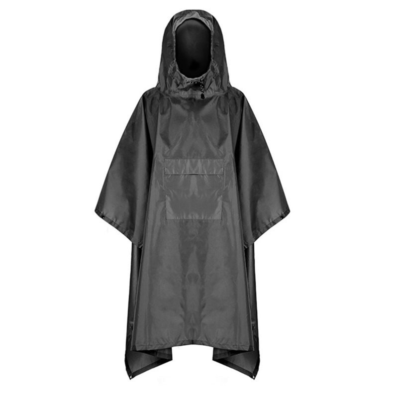 Camping Rain Poncho - AB34-Jas Hujan Outdoor Ponco Dengan Saku