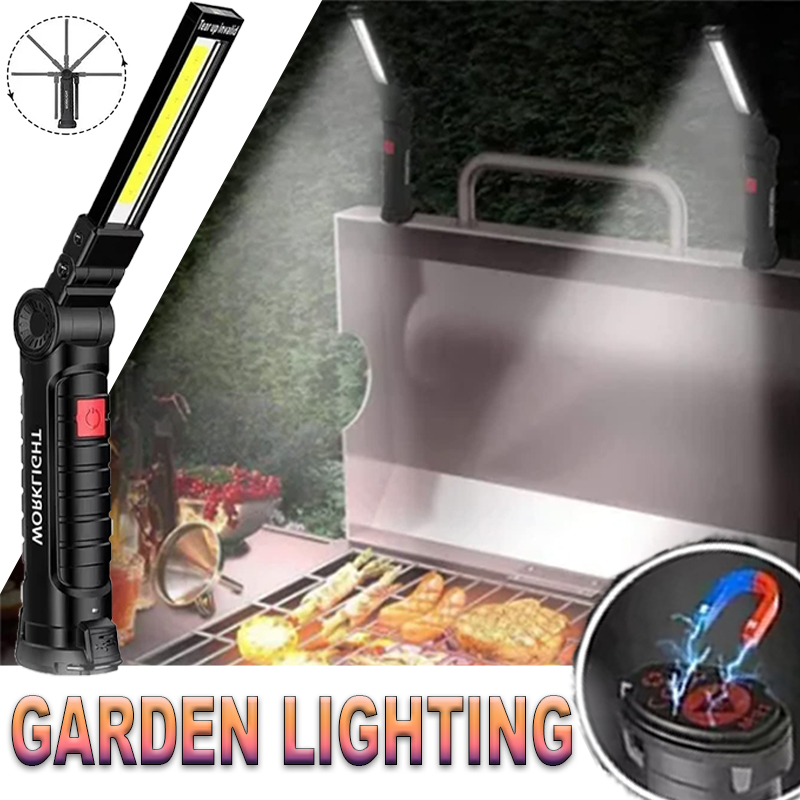 Camping Lantern - Senter LED Portabel dengan Kait Magnetik