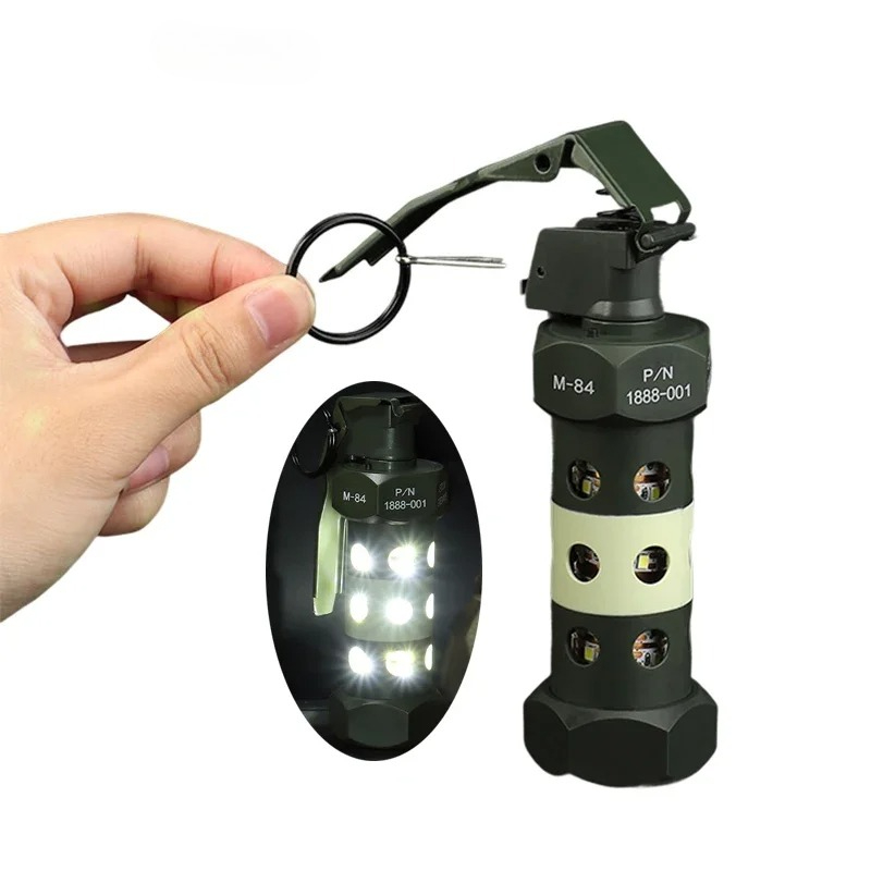 Outdoor Camping Toys - Model Granat Flashbang M84 dari Bahan