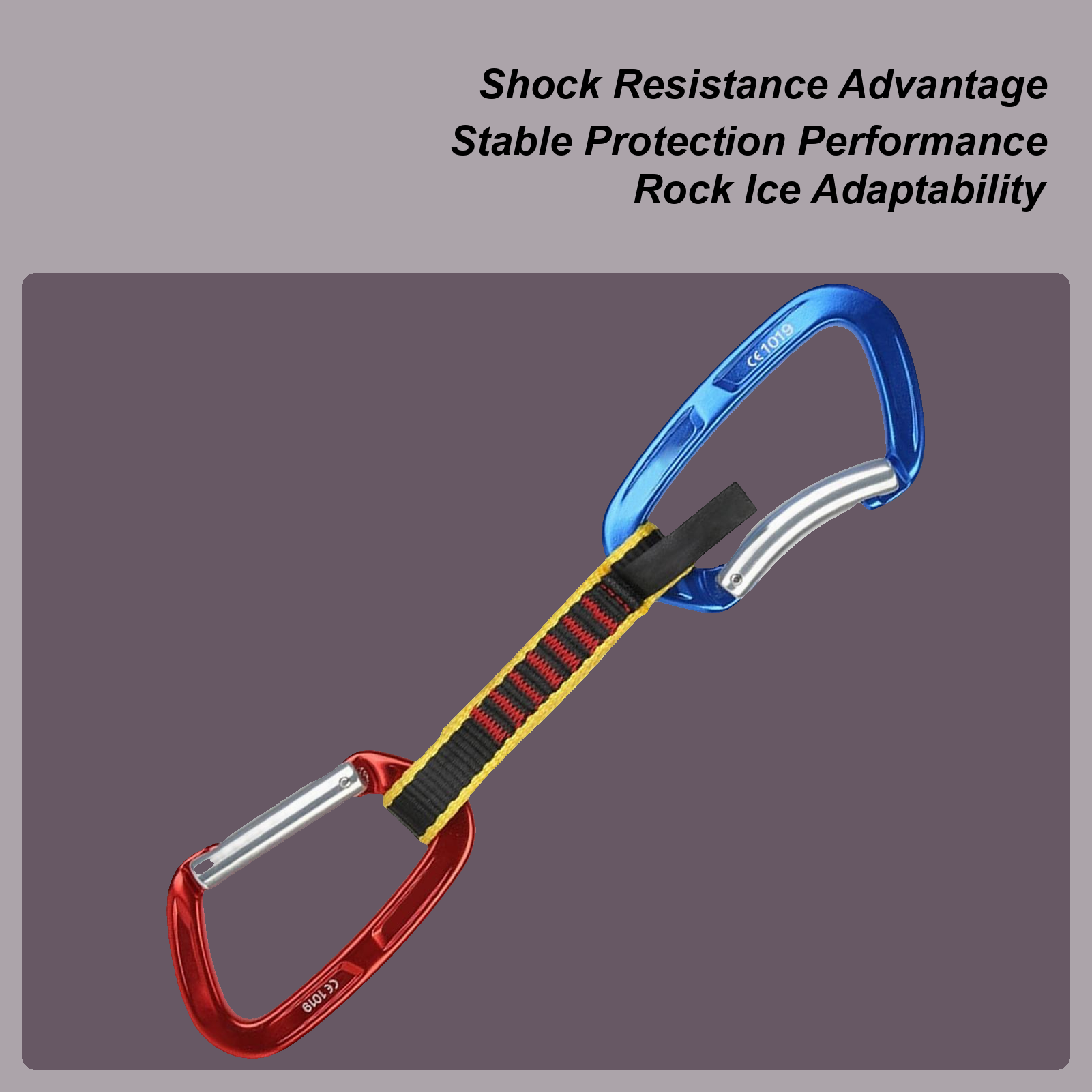 Outdoor Camping Adventures - Quickdraws Climbing Climbing Carabiner Aksesoris Pendakian
