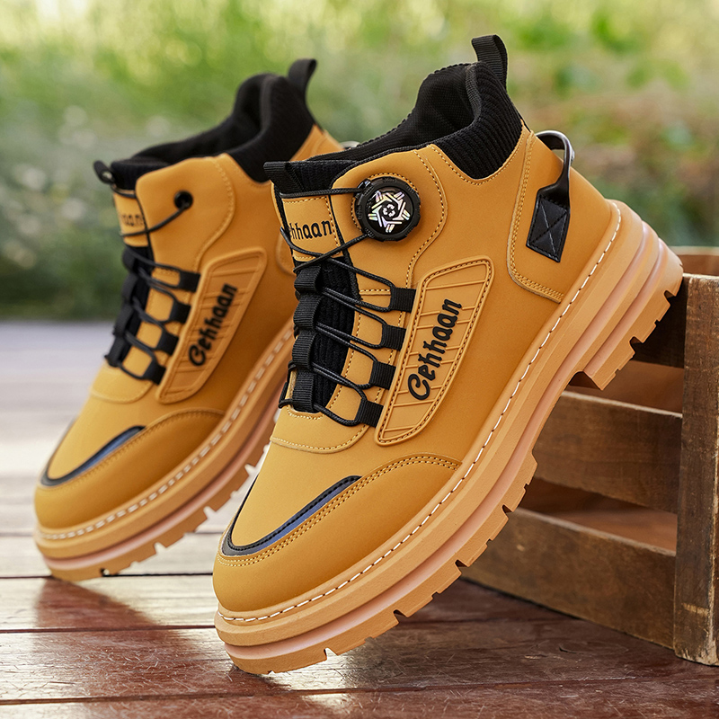 Outdoor Activities In Camping - Sepatu Bot Tinggi Pria, Desain Cepat