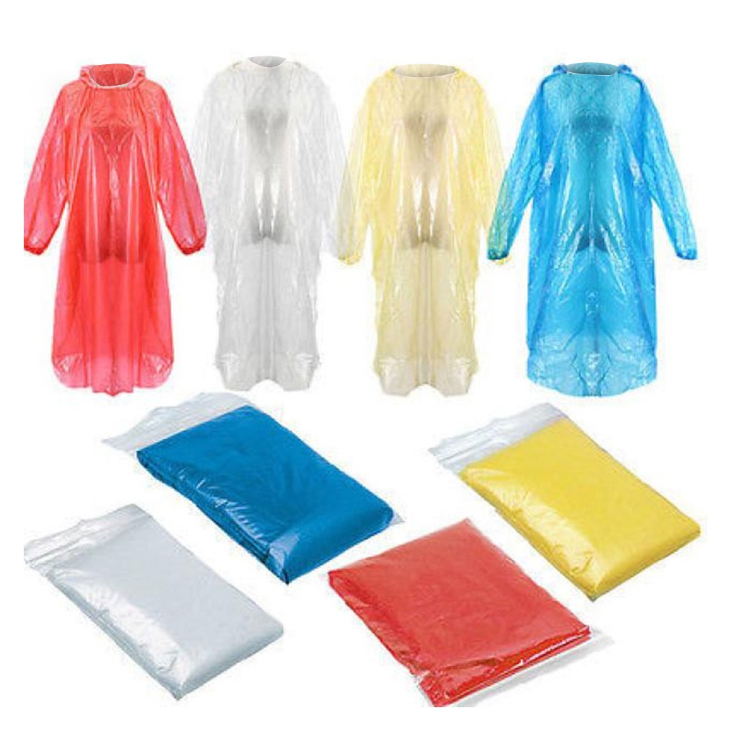 Camping Rain Poncho - Jas Hujan Ponco Sekali Pakai, Tahan