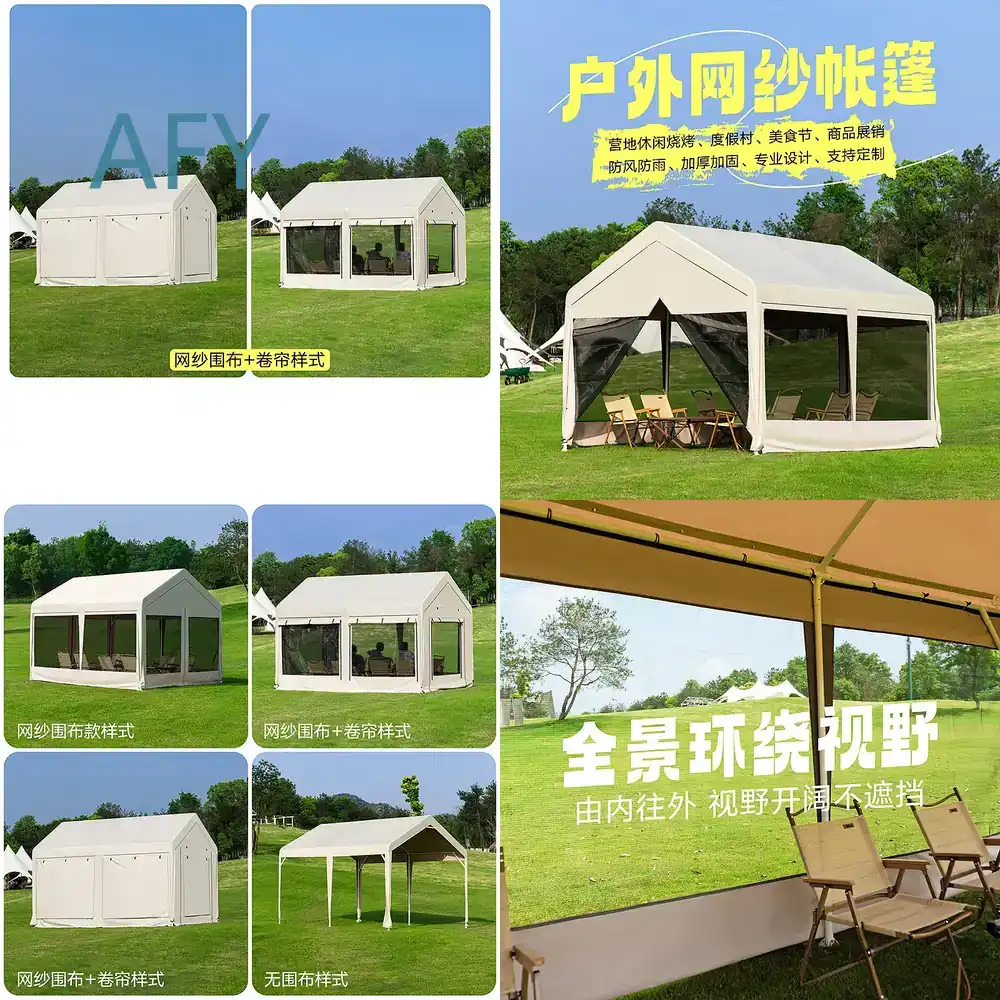 Outdoor Camping Van Tent - Tenda Pergola Musim Panas yang Bernapas