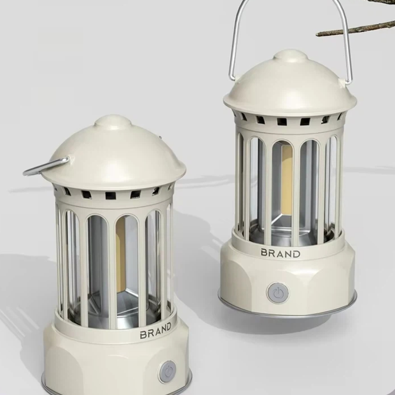 Outdoor Camping Tent - Lampu Tenda Portabel Retro Generik untuk