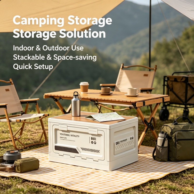 Outdoor Camping Folding Storage Box - Kotak Penyimpanan Luar Ruangan Kotak Lipat