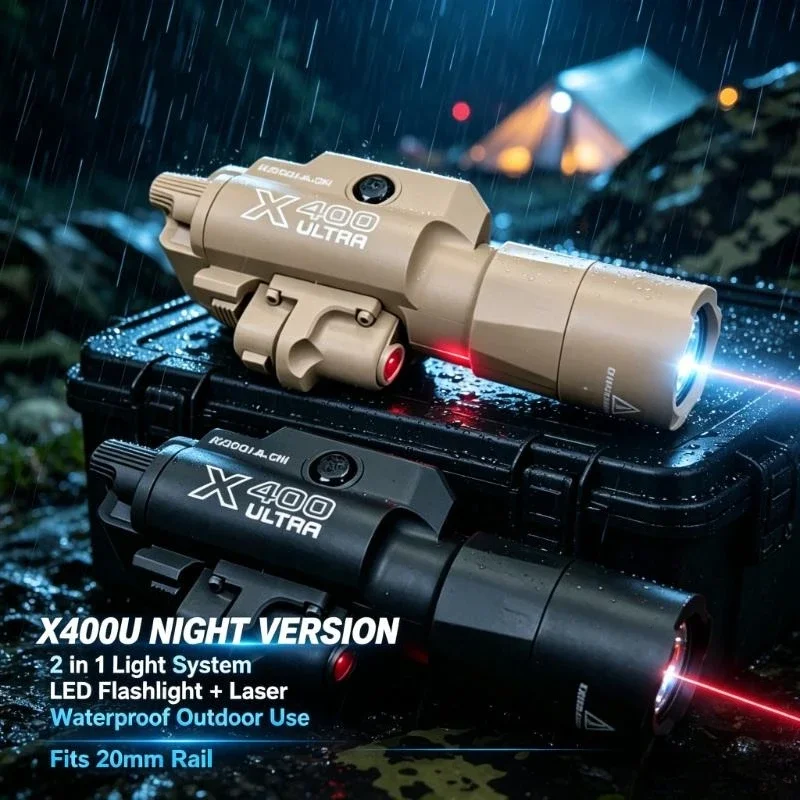 Outdoor Camping Toys - 2026 BARU Senter Taktis X400M untuk
