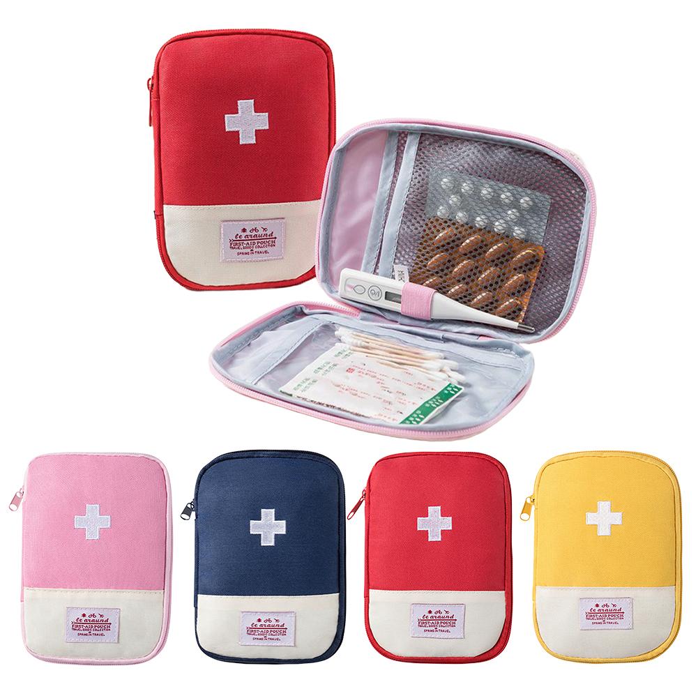 First Aid Kit Camping - Tas Pertolongan Pertama Portabel Kantong Penyimpanan