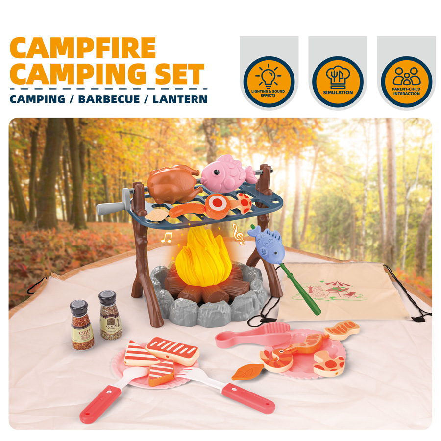 Outdoor Camping Toys - Set Peralatan Petualangan Luar Ruangan Anak-Anak,