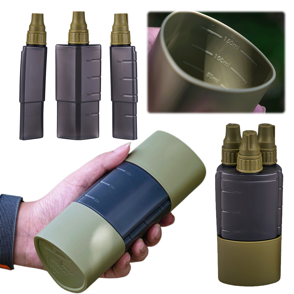 Outdoor Camping Utensils - 3 In 1 Botol Dispenser Bumbu