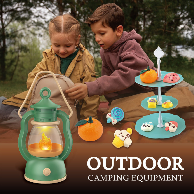 Outdoor Camping Toys - Set Berkemah Anak-anak Api Unggun Berpura-pura
