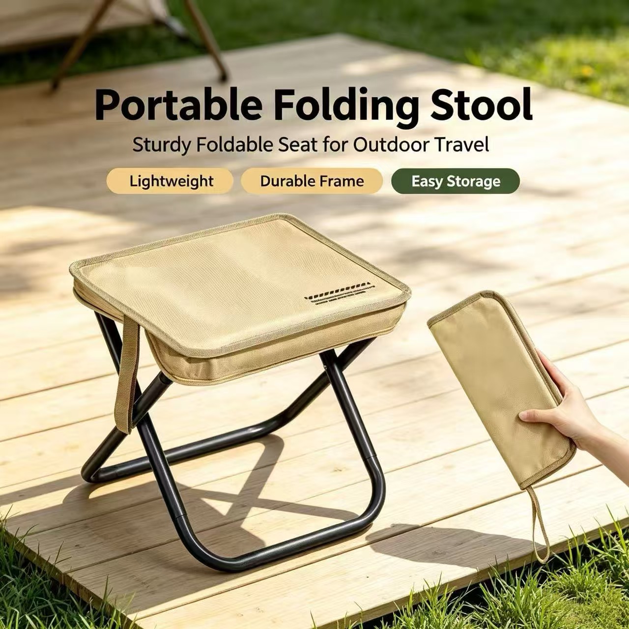 Outdoor Camping Recliner Chairs - Magza Bangku Lipat Portabel Ultra Ringan