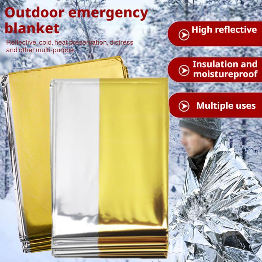 First Aid Kit Camping - Perlengkapan Pertolongan Pertama untuk Hipotermia, Selimut