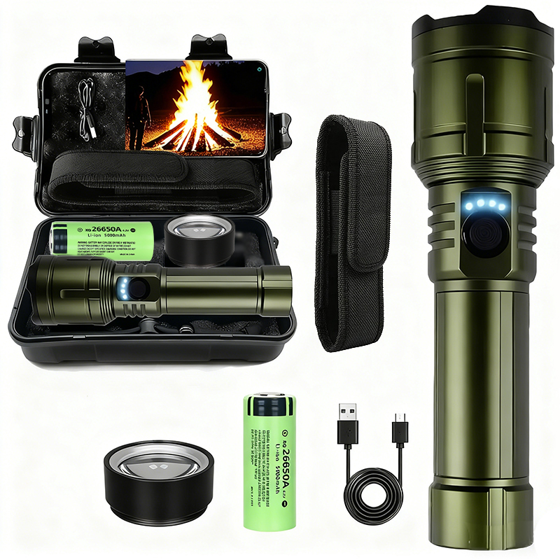 Outdoor Camping Adventures - Senter Ultra Kuat Senter Pengapian Terfokus