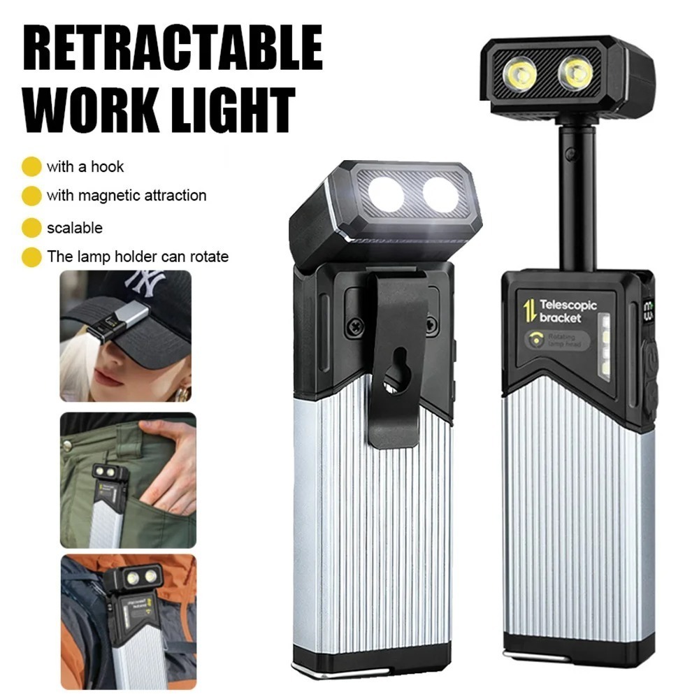 Camping Lantern - Portabel 180 ° Senter LED Dapat