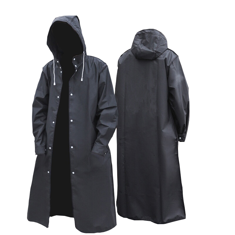 Camping Rain Poncho - Jas Hujan Panjang Tahan Air Dewasa