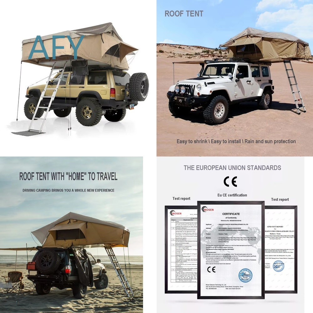 Outdoor Camping Van Tent - Tenda Atap Lipat Otomatis untuk Pembukaan