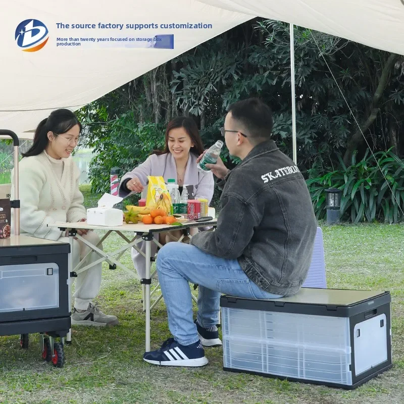 Kotak Penyimpanan Luar Ruangan - Outdoor Camping Folding Storage Box ulasan dan harga