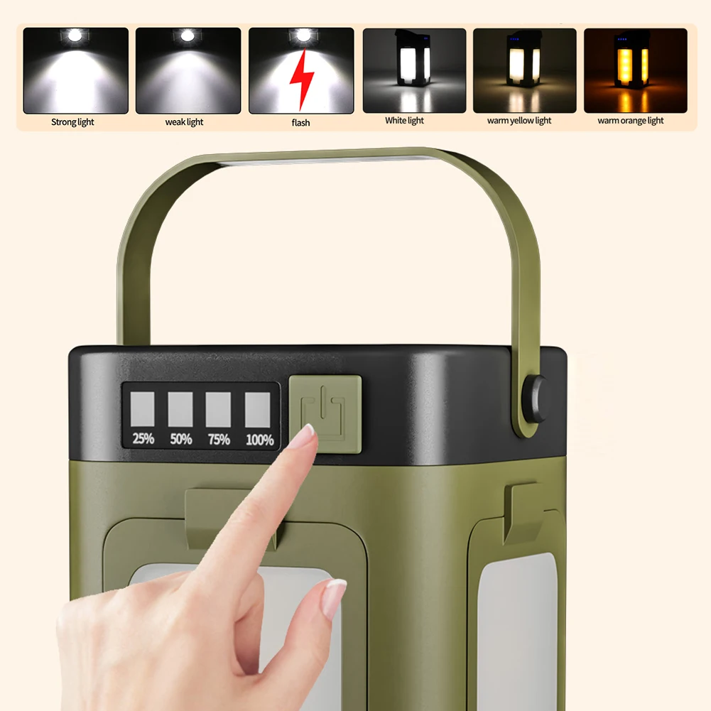 Lampu Camping Portabel Tenaga  - Outdoor Camping Tent ulasan dan harga
