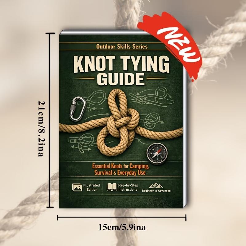 Buku Panduan Mengikat Simpul E - Outdoor Camping Adventures ulasan dan harga