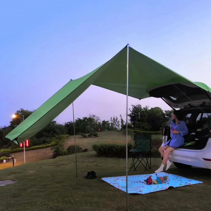 Tenda Pelindung Mobil Anti-UV  - Outdoor Camping Van Tent ulasan dan harga