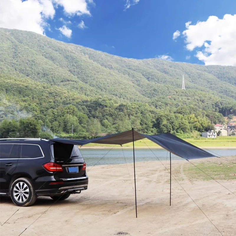 Tenda Pelindung Mobil Anti-UV  - Outdoor Camping Van Tent ulasan dan harga