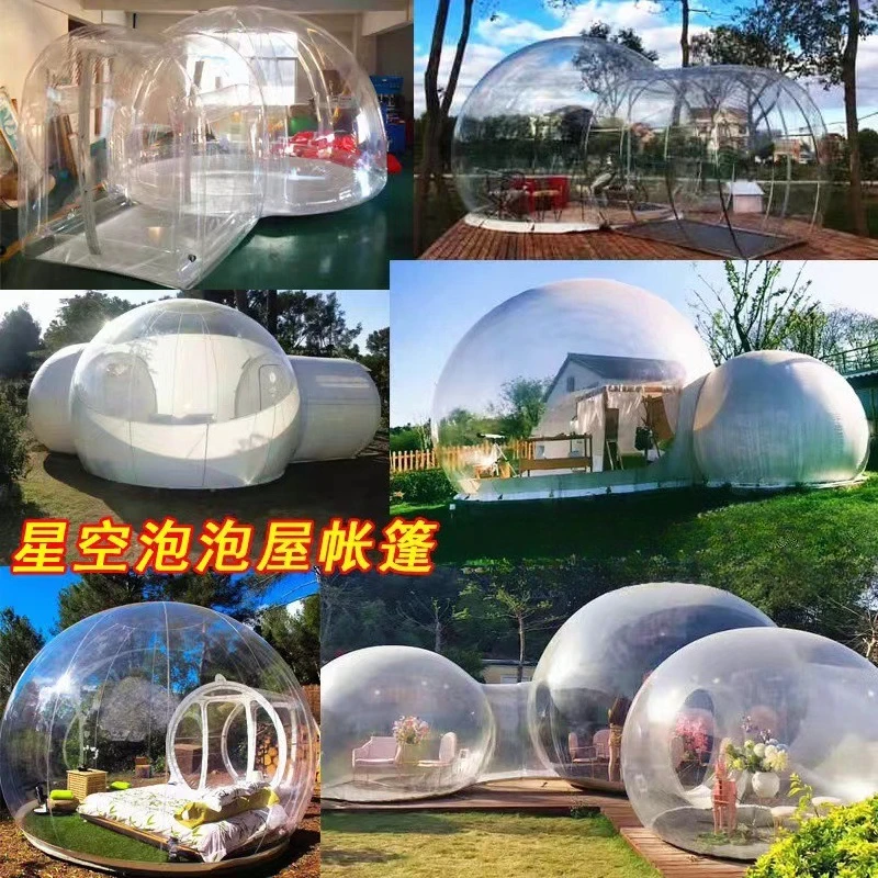 Rumah gelembung tiup selebriti - Outdoor Camping Exhibition ulasan dan harga