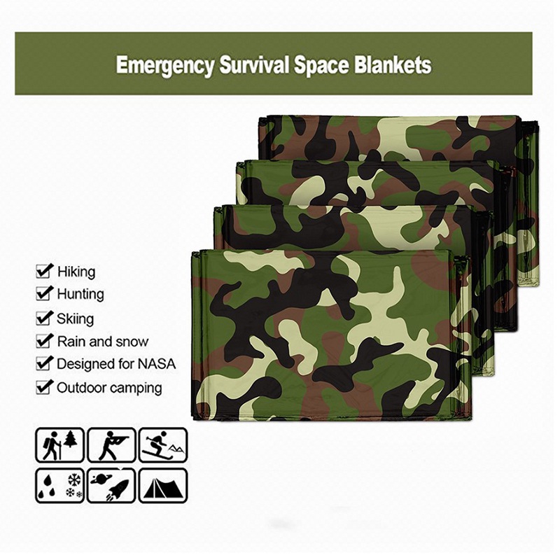 Selimut Kemah ponco portabel,  - Camping Rain Poncho ulasan dan harga