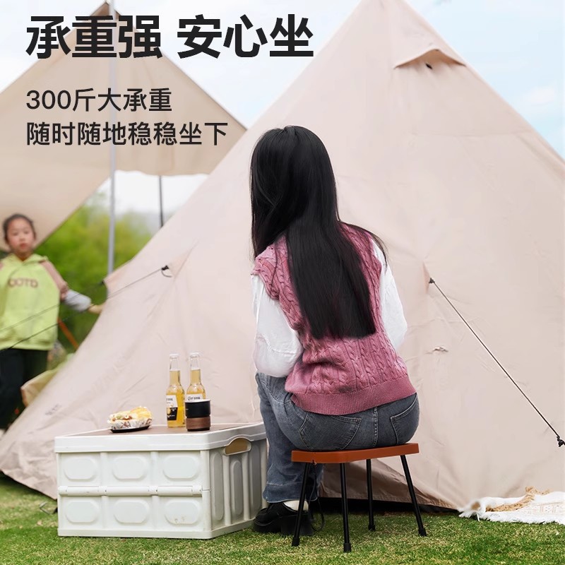 Kotak Penyimpanan Bangku Lipat - Outdoor Camping Folding Storage Box ulasan dan harga