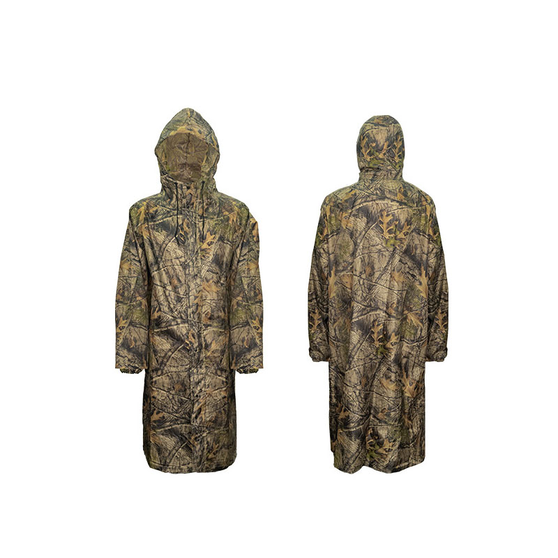 Jas hujan panjang kamuflase un - Camping Rain Poncho ulasan dan harga
