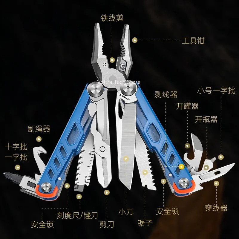Tang multifungsi pisau lipat b - Camping Knife Multi-Tool ulasan dan harga