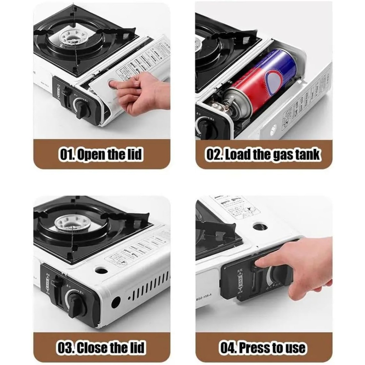 Kompor Panggangan Gas Kaset Lu - Outdoor Camping Utensils ulasan dan harga
