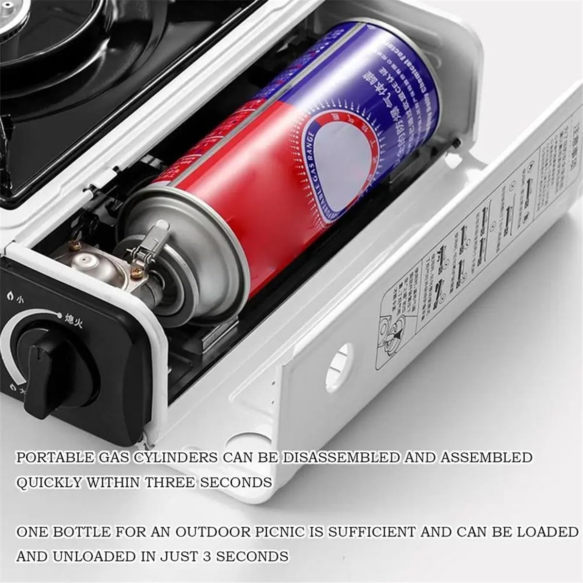 Kompor Panggangan Gas Kaset Lu - Outdoor Camping Utensils ulasan dan harga