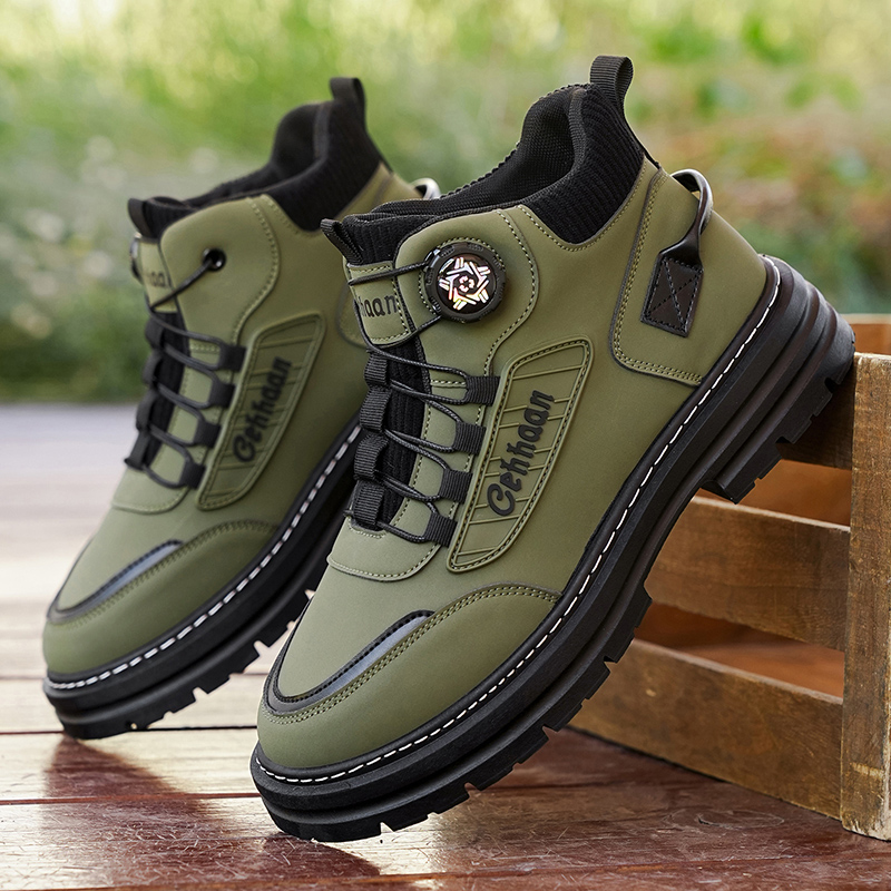 Sepatu Bot Tinggi Pria, Desain - Outdoor Activities In Camping ulasan dan harga