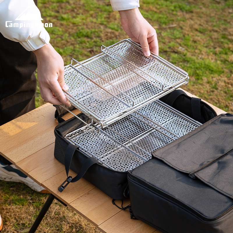 CAMPINGMOON CK-23SF Kotak Peny - Outdoor Camping Folding Storage Box ulasan dan harga