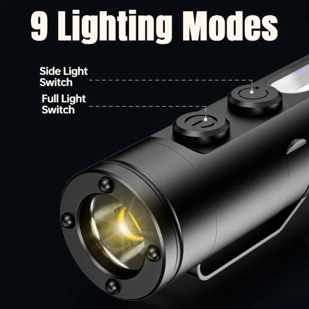 Senter Mini Outdoor Tipe C LED - Camping Lantern ulasan dan harga