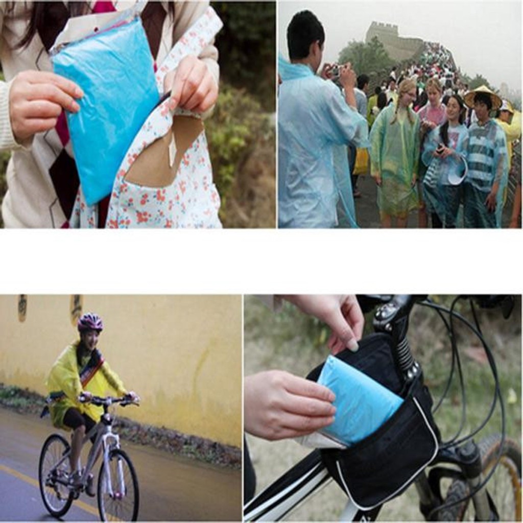 Jas Hujan Ponco Sekali Pakai,  - Camping Rain Poncho ulasan dan harga
