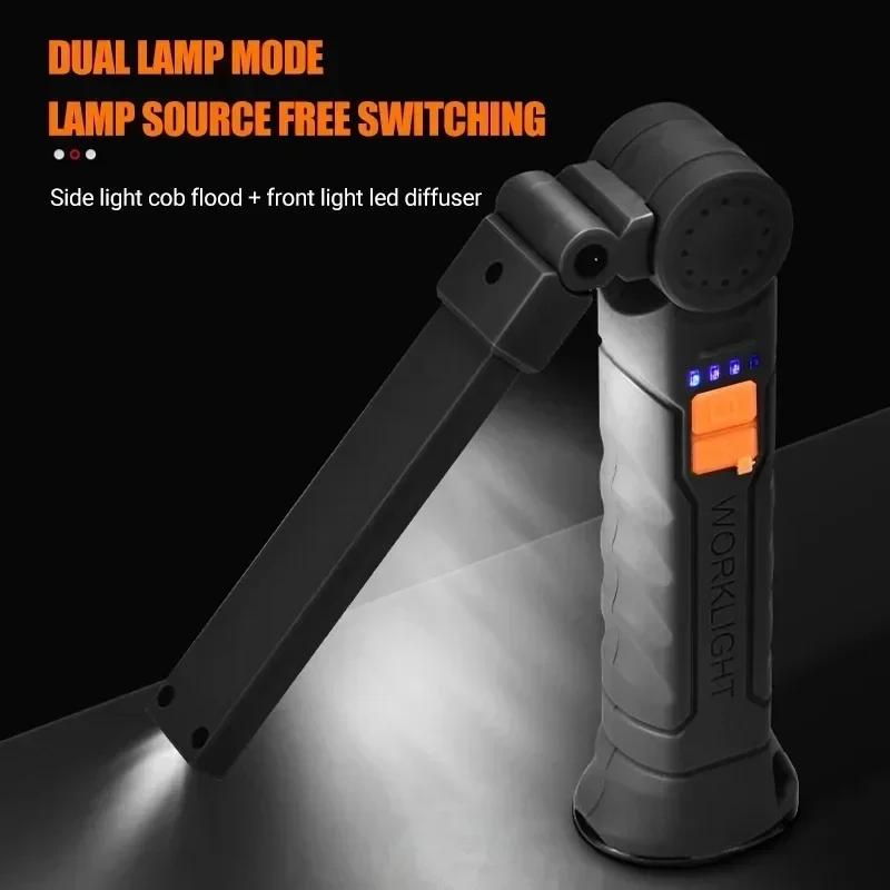 Senter LED COB Portabel Lampu  - Camping Lantern ulasan dan harga