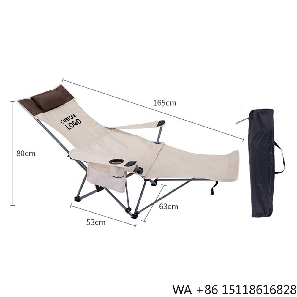 Kursi Lipat Portabel, Ringan,  - Outdoor Camping Recliner Chairs ulasan dan harga