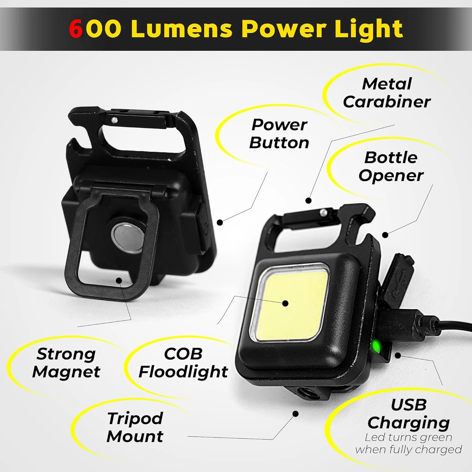 Lampu Gantungan Kunci Portabel - Camping Lantern ulasan dan harga