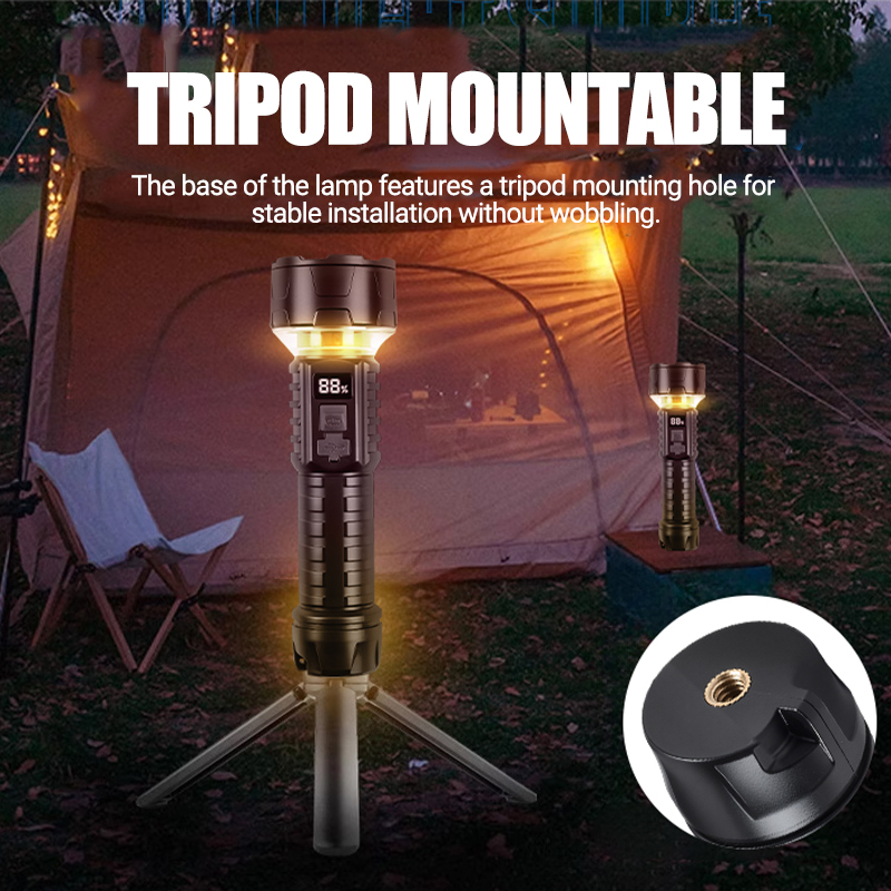 Senter LED COB Lentera Isi Ula - Camping Lantern ulasan dan harga
