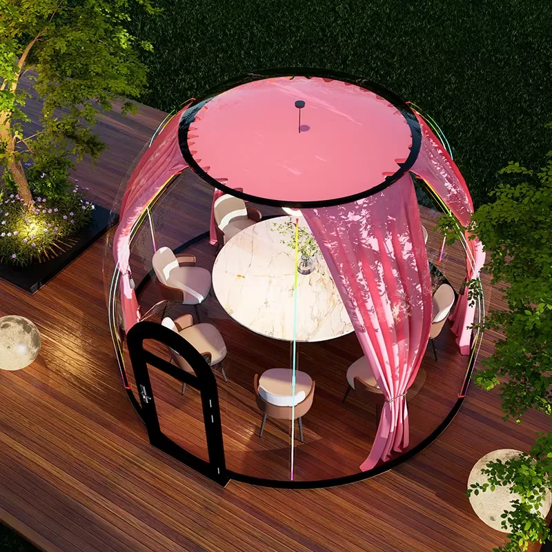 Rumah Gelembung Bulat Pameran  - Outdoor Camping Exhibition ulasan dan harga