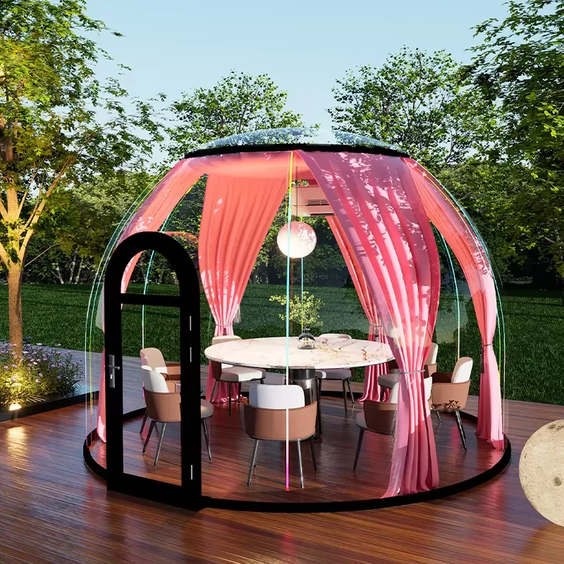 Rumah Gelembung Bulat Pameran  - Outdoor Camping Exhibition ulasan dan harga
