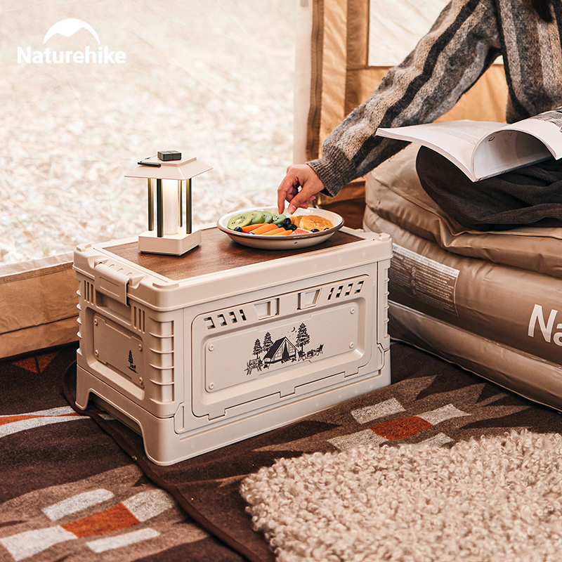 Naturehike kotak berkemah 60l, - Outdoor Camping Folding Storage Box ulasan dan harga