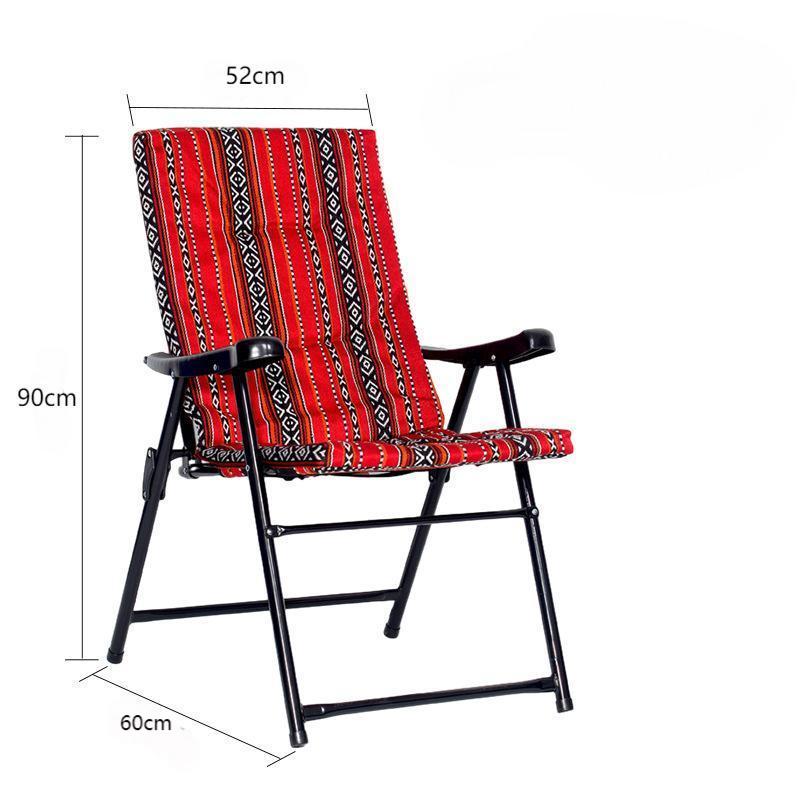 Kursi Lipat Besi Portabel untu - Outdoor Camping Recliner Chairs ulasan dan harga