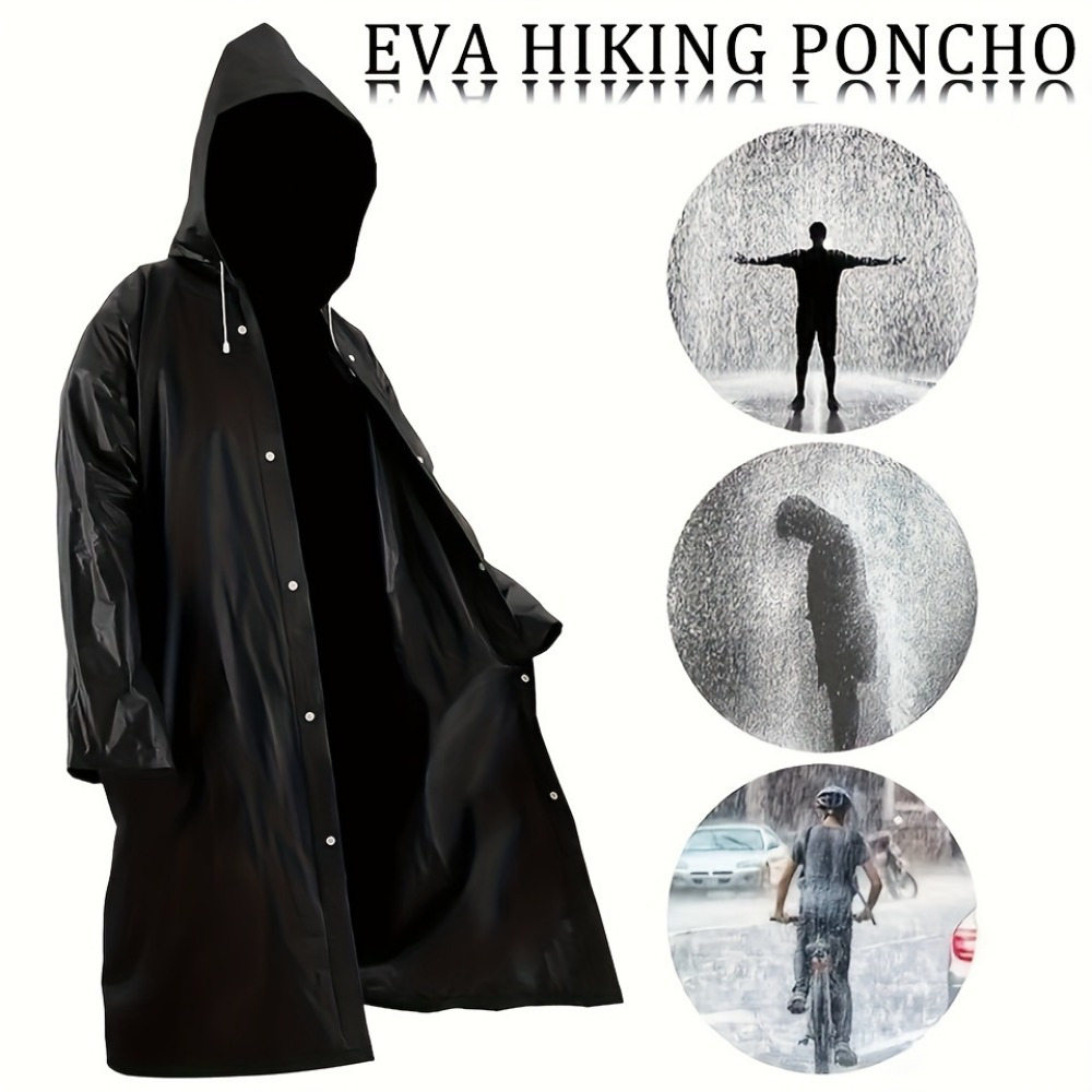 Jas hujan ponco dewasa uniseks - Camping Rain Poncho ulasan dan harga
