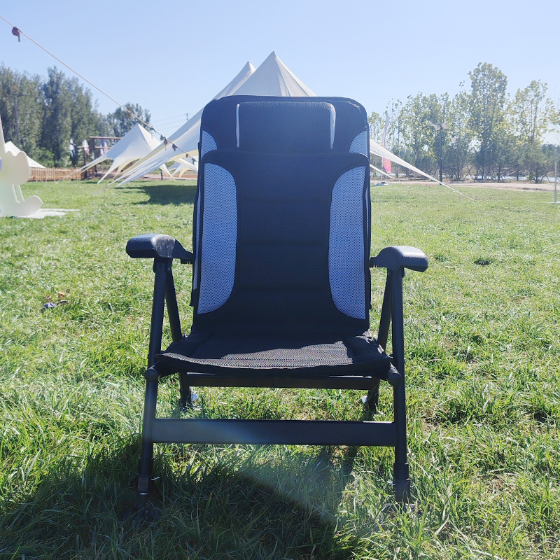 Kursi Lipat Portabel Lima Posi - Outdoor Camping Recliner Chairs ulasan dan harga