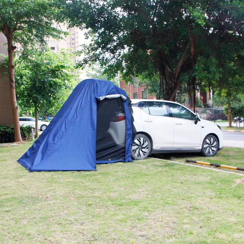Tenda Ekstensi Bagasi Mobil SU - Outdoor Camping Van Tent ulasan dan harga