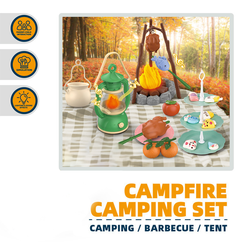Set Berkemah Anak-anak Api Ung - Outdoor Camping Toys ulasan dan harga