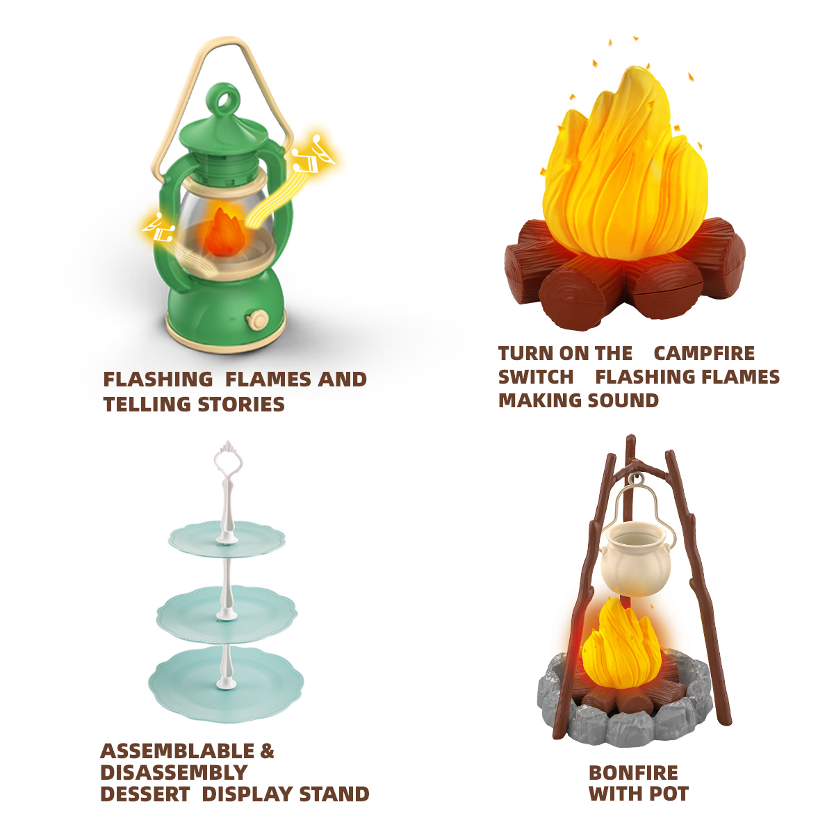 Set Berkemah Anak-anak Api Ung - Outdoor Camping Toys ulasan dan harga